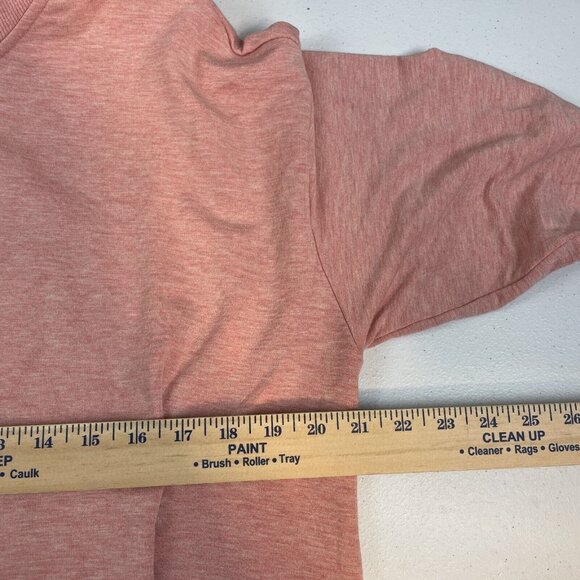 Athleta Ethereal‎ Brushed Funnel Neck Women's Size Small Pink Tencel Stretch - Picture 7 of 10